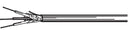 Cable, Security Low Voltage Shielded Riser, 3 C