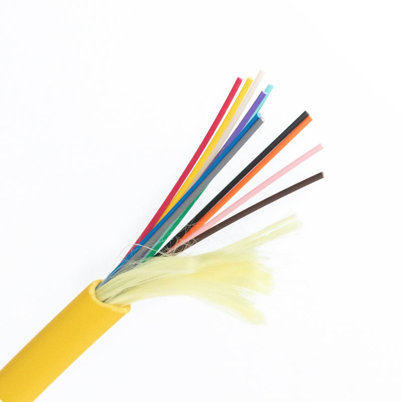 Fibre Support Riser Fiber, Indoor Riser, 24 Fiber, SM, OS2, Tight Buffer, OFNR, F8.3480