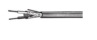 Cable, Security Low Voltage Shielded Plenum, 1 Pr